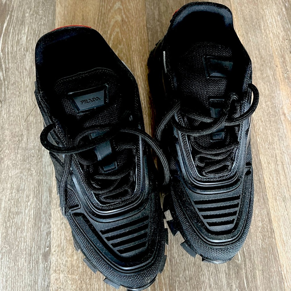 Prada CloudBust Triple Black size 11 very rare